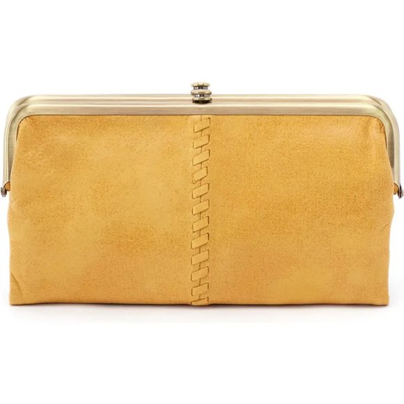 NWT New Hobo Lauren Clutch Wallet Honeycomb Leather Retired Rare